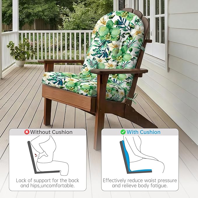 Custom Printing Rocking Chair Cushions Set