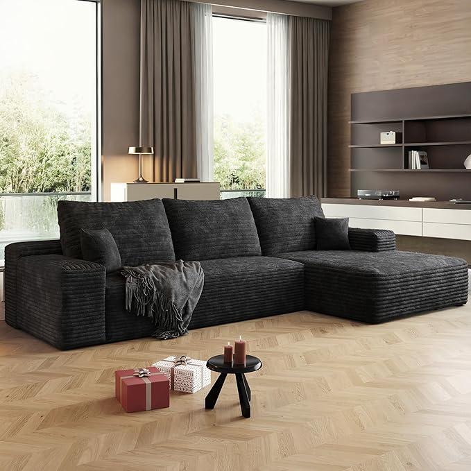 108" Sectional Couches for Living Room Cloud Couch Sofa