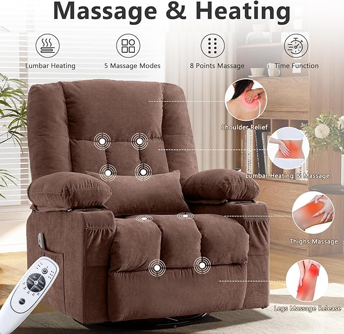 Swivel Rocker Recliner Chair