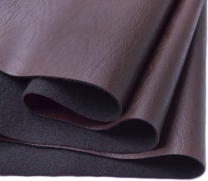 Wento Thick 3 Yard Faux Leather Fabric Soft Skin Grain PU Leather