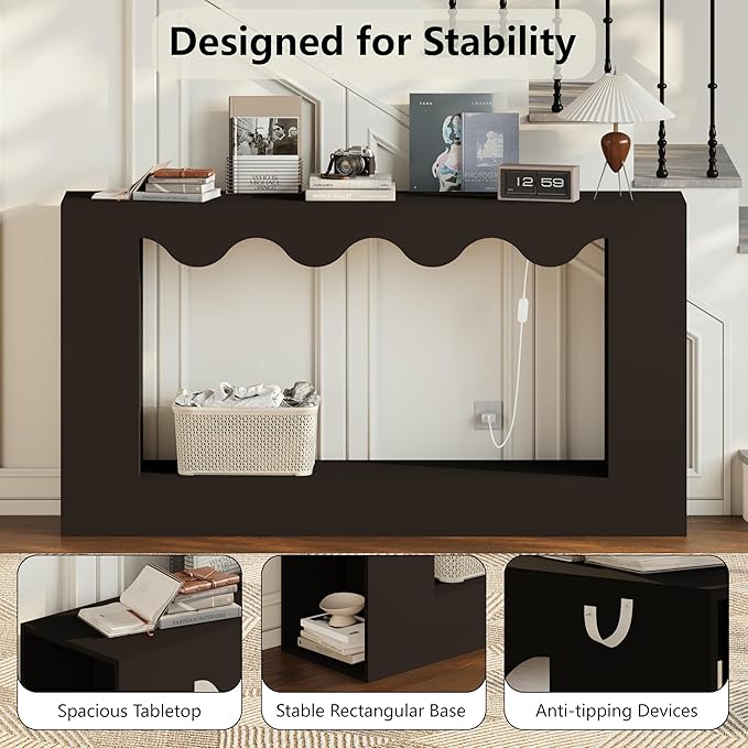 63-Inch Smart Console Table