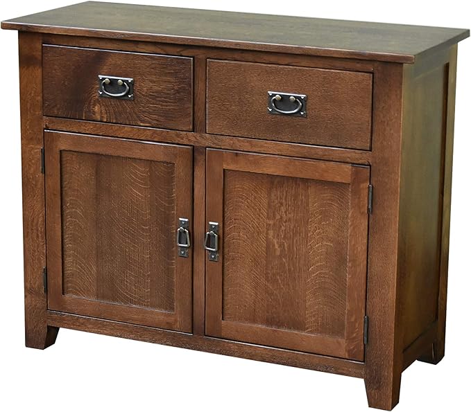 Crafters and Weavers Mission 2 Door 2 Drawer Cabinet