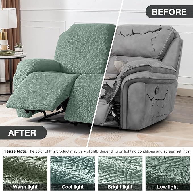 Timeles Recliner Covers Extra Wide Recliner Loveseat Covers Oversized Reclining