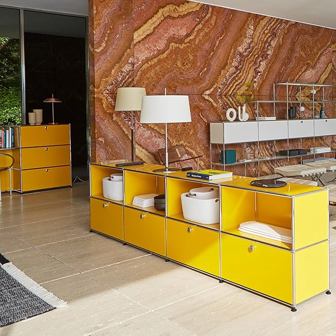 Modern Storage Cabinet Sideboard Versatile Free-Standing Organizer Cabinets