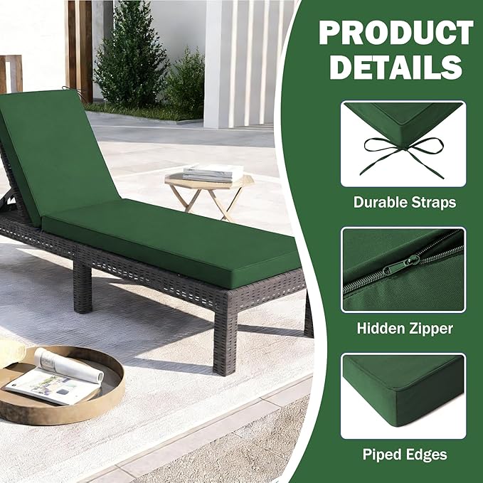 Chaise Lounge Cushions Outdoor, Outdoor Chaise Cushion