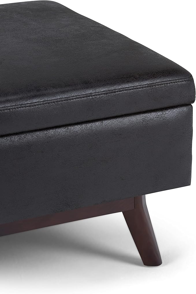SIMPLIHOME Owen Coffee Table Storage Ottoman