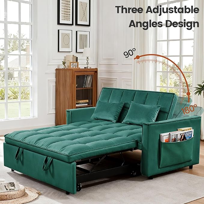 Convertible Sofa Bed, Pull Out Couch