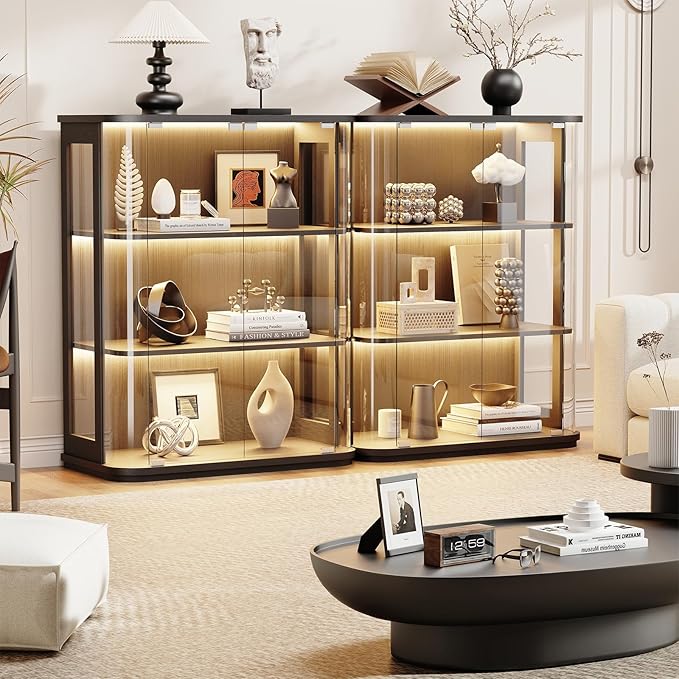 BROTTAR Rounded Display Cabinet