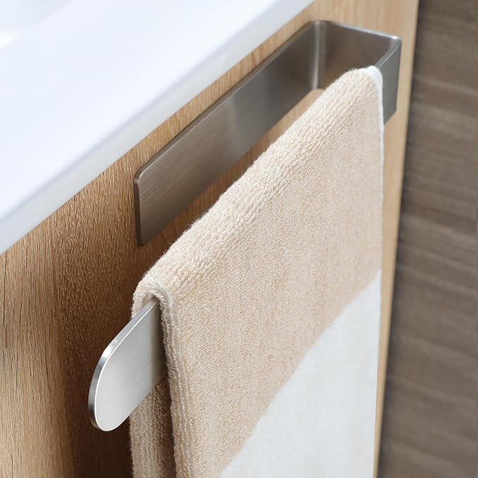 Taozun Towel Holder 11.8 Inch Brushed Hand Towel Rack Bathroom Towel Bar