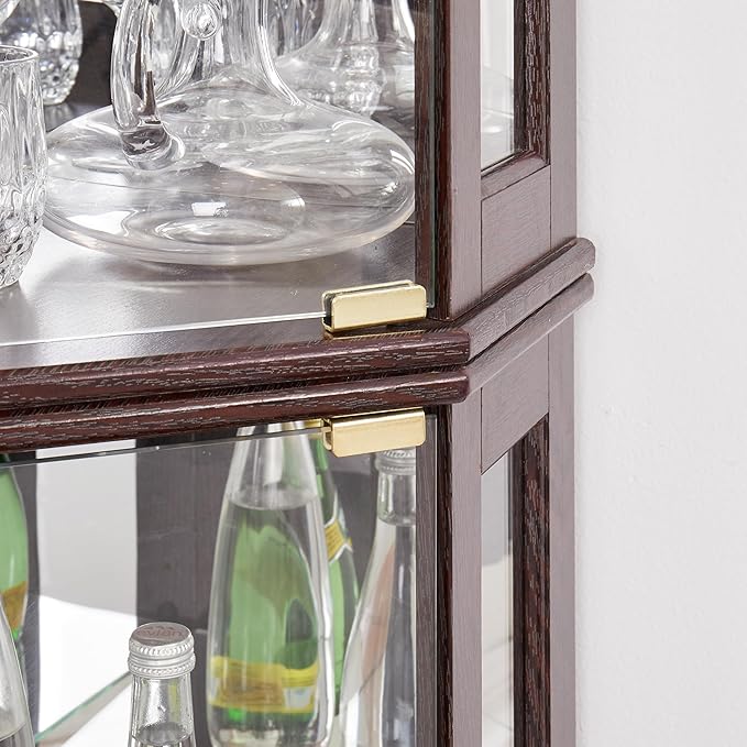 Glass Corner Display Cabinet