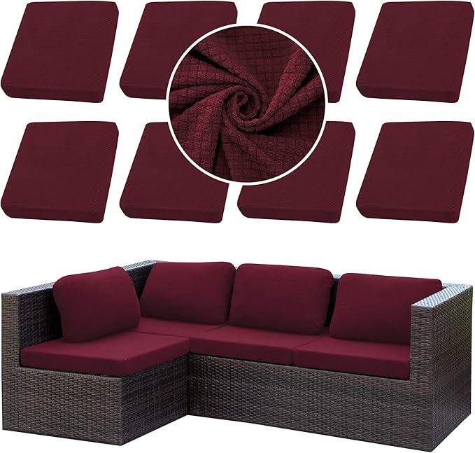 Outdoor Cushion Covers Set, Replacement
