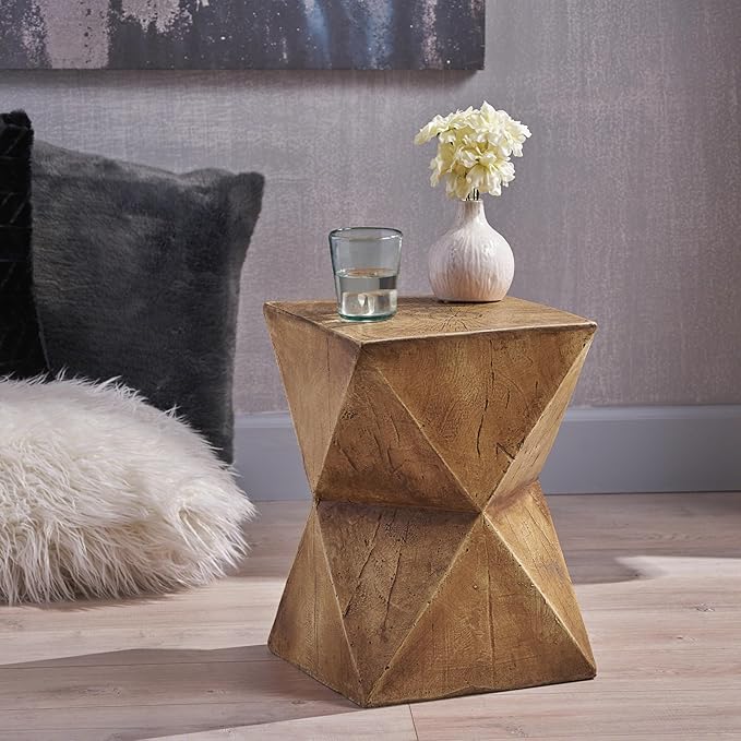 Eco-Friendly Bamboo Side Table Sustainable Material End Table