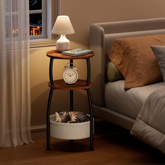 Round Side Table for Small Spaces