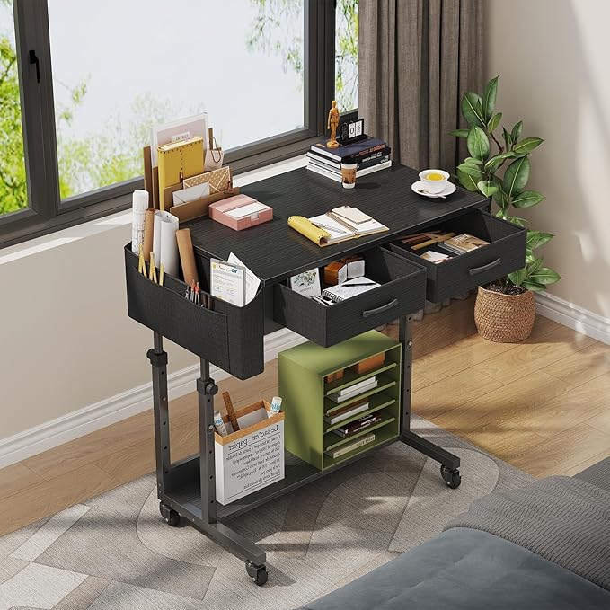 Small Portable Rolling Standing Desk