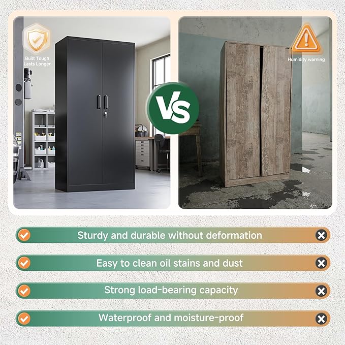 Letaya Metal Storage Cabinets