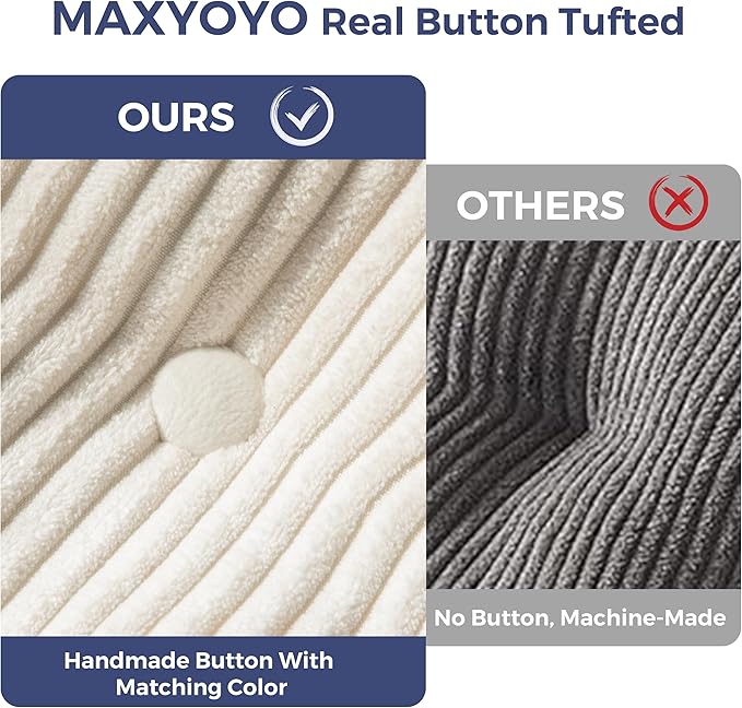 MAXYOYO Folding Sofa Bed, Convertible Sleeper Chair
