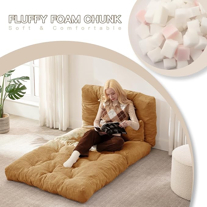 Folding Sofa Bed, Convertible Sleeper Chair
