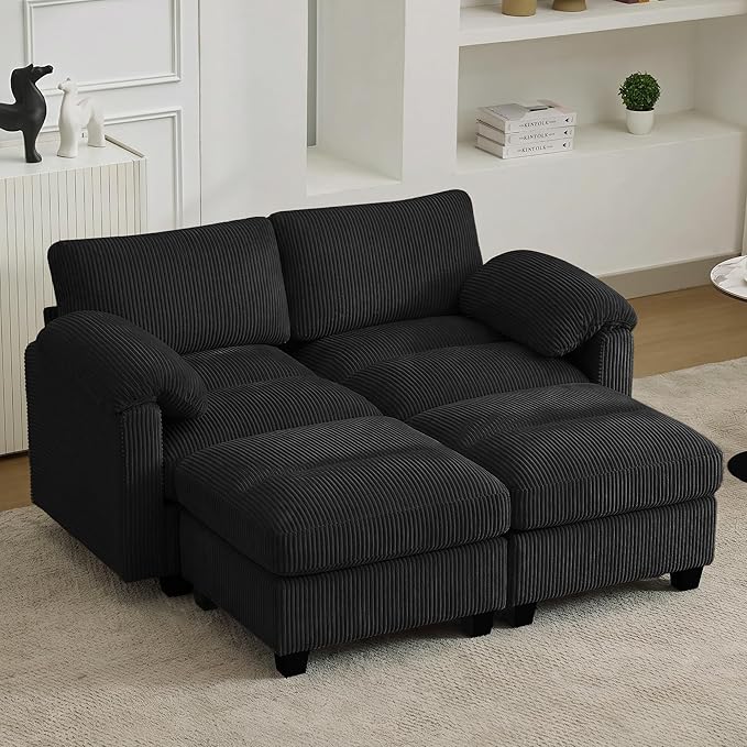 61'' Modular Loveseat Sofa
