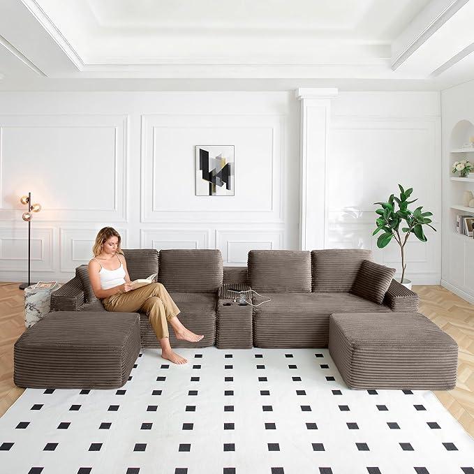 125" Oversized Sectional Couches
