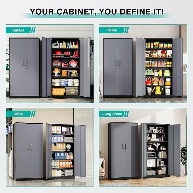 SISESOL Metal Storage Cabinet