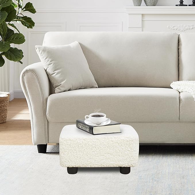 CAROLMADE Small Foot Stool Ottoman Footstool