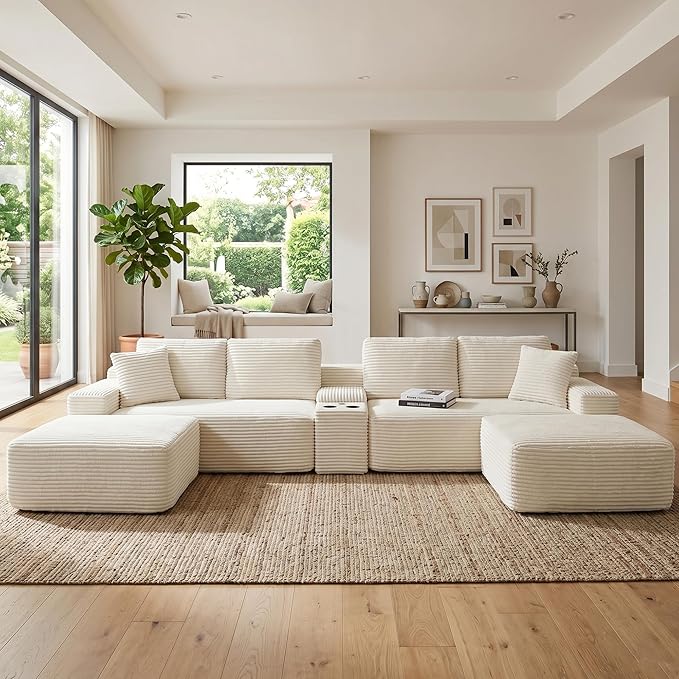 125" Oversized Sectional Couches