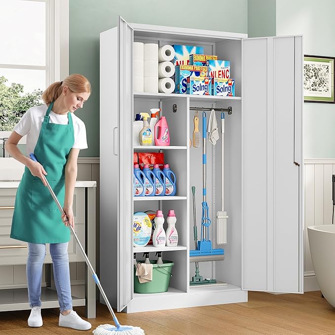 Wide & Deep Metal Storage Cabinet