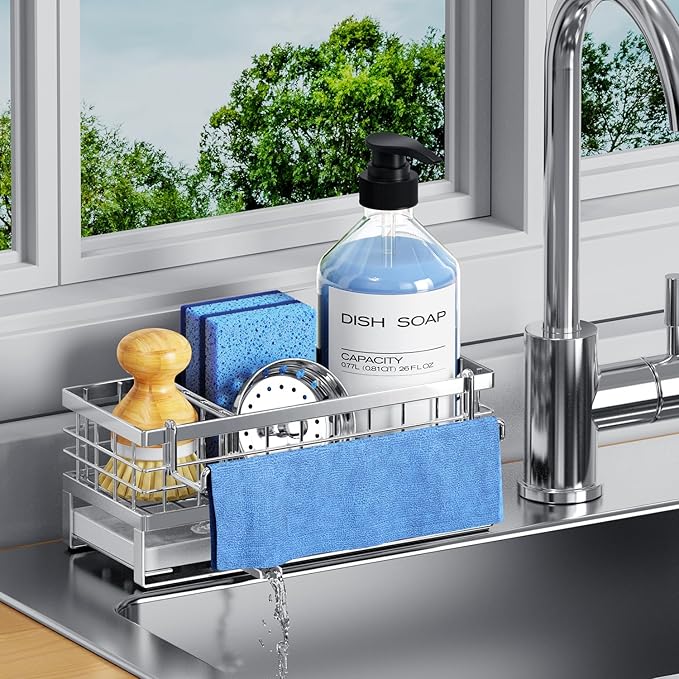 Kitchen Sink Sponge Holder