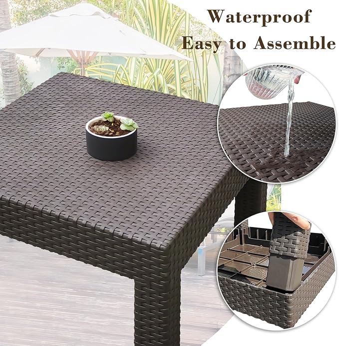 DIMAR GARDEN Outdoor Chaise Lounge, Pool Lounge Chair