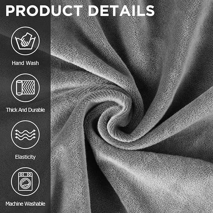 Peryiter 3 Pcs Couch and Loveseat Covers Set Sofa Cover