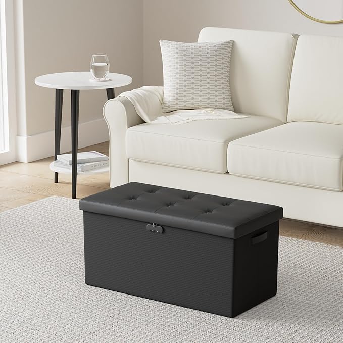DocSafe Storage Ottoman Bench