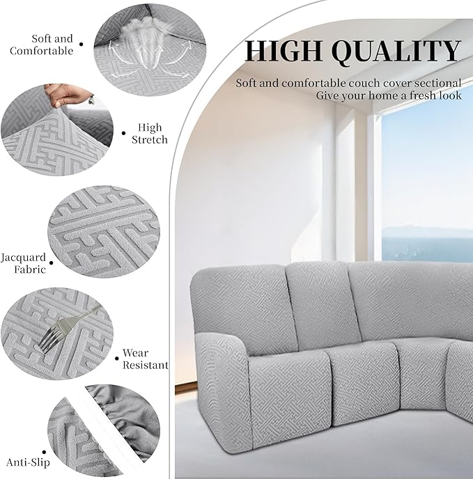 100% Waterproof Sectional Recliner Couch Covers