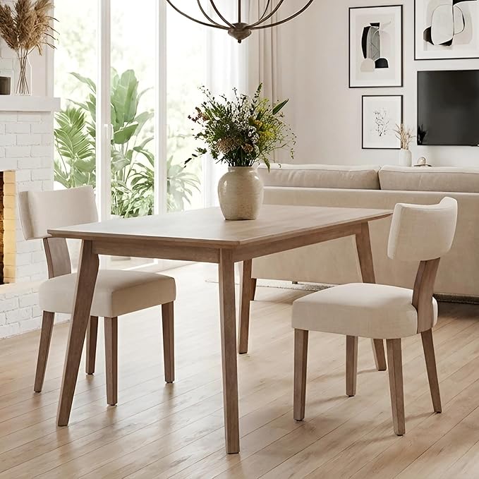 VESCASA Upholstered Farmhouse Dining Chairs