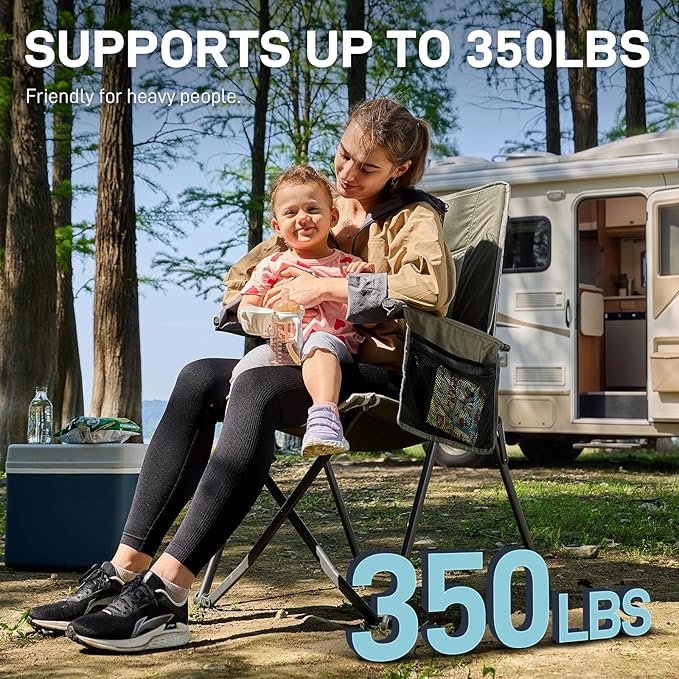 EVER ADVANCED Reclining Camping Chairs