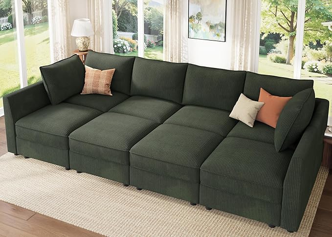 HONBAY Modular Sofa Sectional Sleeper Couch