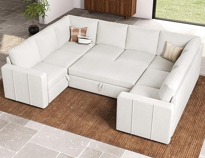 Belffin Modular Sectional Sleeper Sofa Bed