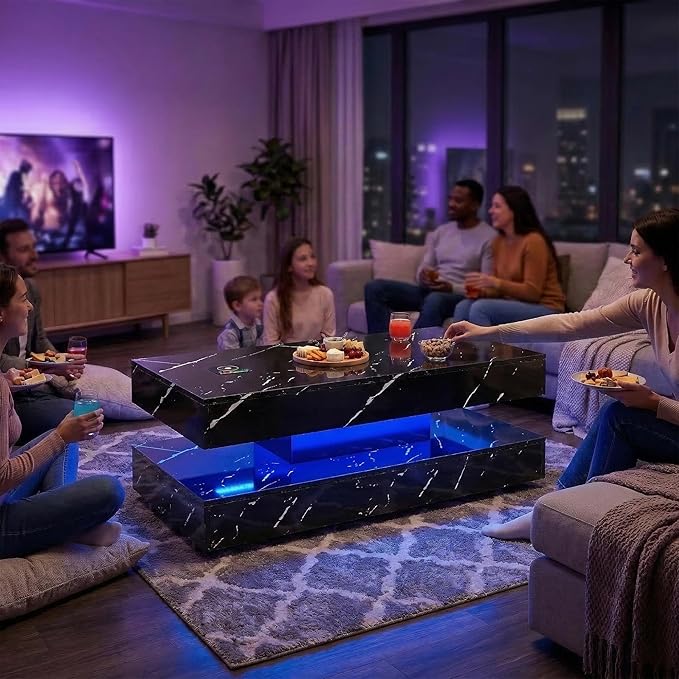 47.2" LED Smart Coffee Table