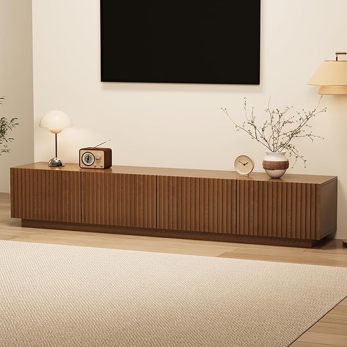 86.61" Mid-Century Modern TV Stand