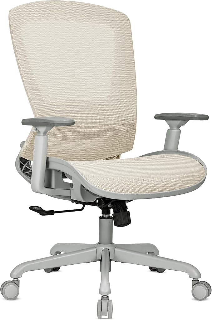 ELABEST Mesh Office Chair, Ergonomic Computer Desk Chair, Sturdy Task Chair-