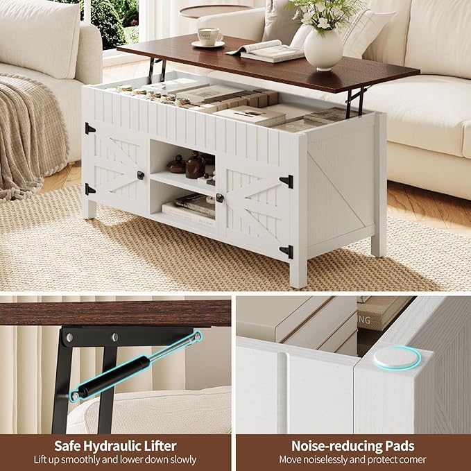 47.3“ Lift Top Coffee Table