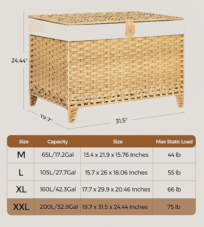 Honjourai Wicker Storage Basket