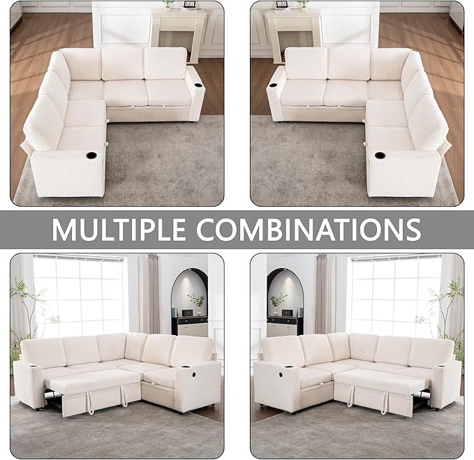 Modular Sectional Sleeper Sofa