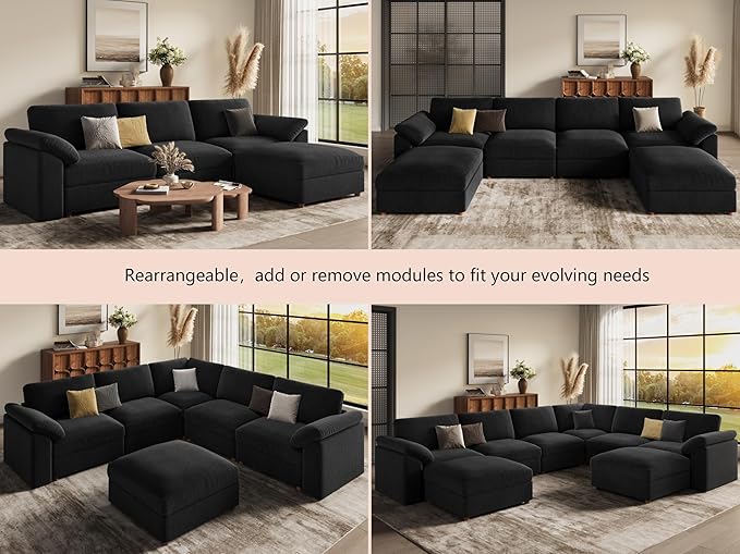 EASE MOOSE Oversized Sectional Modular Sofa