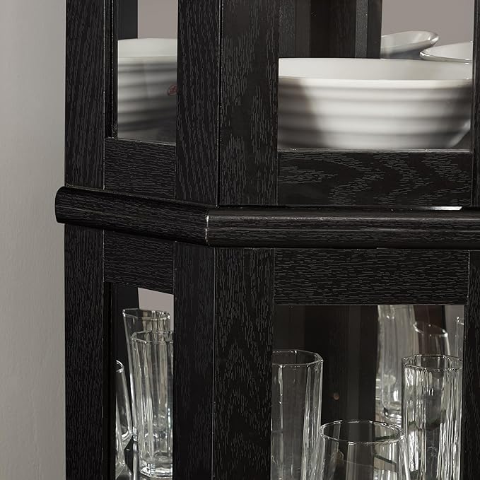 Glass Corner Display Cabinet