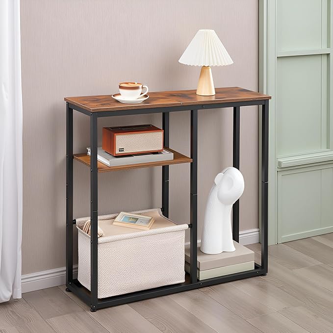 HOOBRO Narrow Console Table