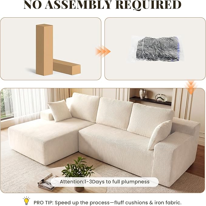 GRUSIGN Cloud Sectional Boneless Couches