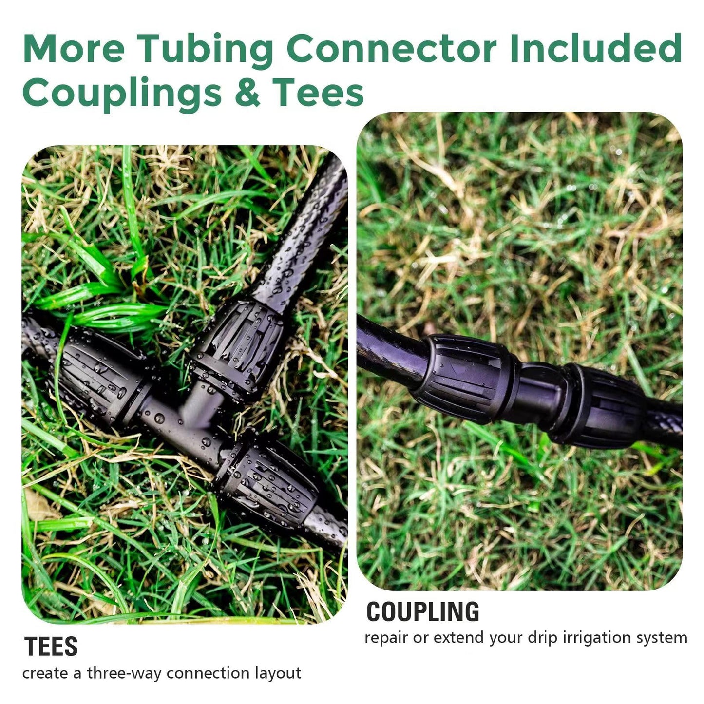 Maotong 20 FT 1/2 inch Drip Irrigation Tubing Main Line Hose for Garden Irrigation System