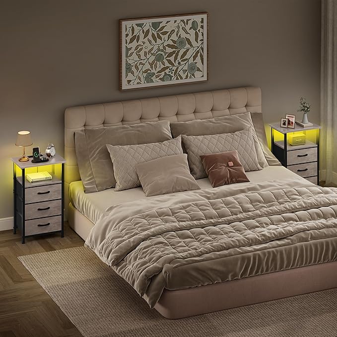 Vagusicc Night Stand Set 2