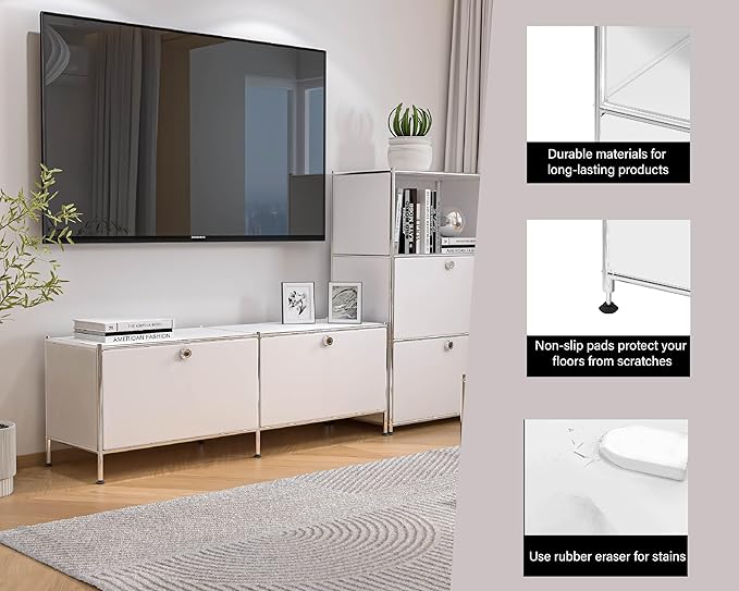 Metal Low Board Storage Cabinet