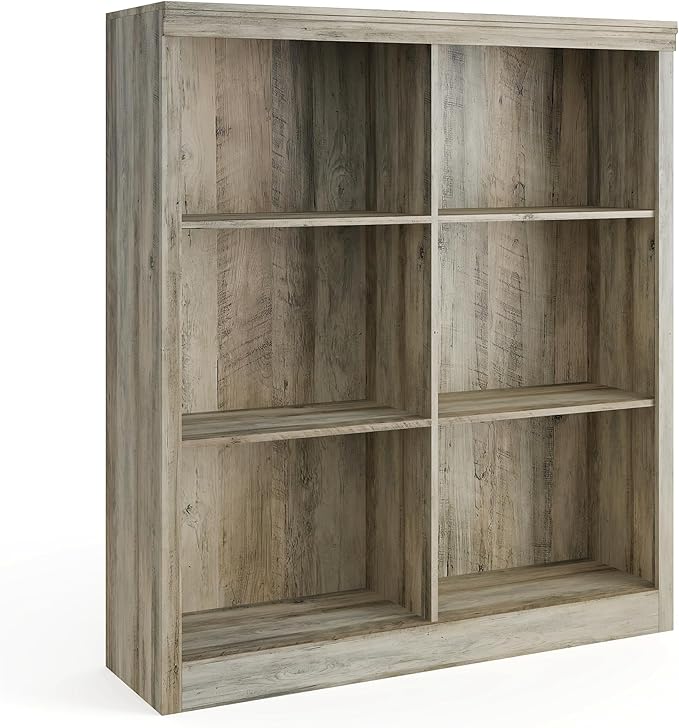 GarveeHome 6 Cube Storage Organizer, 53 Inch Tall Bookcase